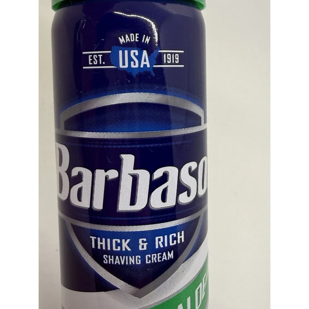 Barbasol Shaving Cream Soothing Aloe, Gillette Razor & Shaving Foam‎ Travel RARE